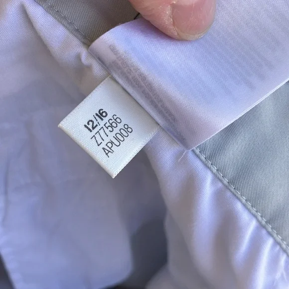 Adidas ClimaLite Light Gray Performance Golf Pants, 40X32 - Picture 6 of 9